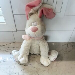 Flappy The Floppy Eared Bunny Rabbit Plush singing‎ "Who Put The Hop" Easter HTF